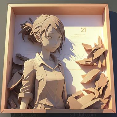 3D model Makoto Shinkai (STL)